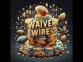 ESPN Fantasy Football Waiver Wire Stacking