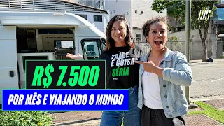 Ela ganha R$ 7 mil por mês no day trade e sua casa é o mundo - Conheça a "casa" dessa trader nômade