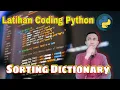 Sorting Dictionary in python by key or by value Program mengurutkan data dictionary di python