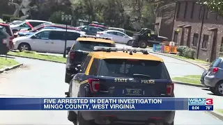 Five arrested in death investigation in Mingo County