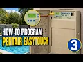 Setting up an Intelliflo pump on an Easy Touch Panel