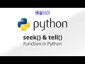 seek function in python in hindi Python Tutorials seek tell
