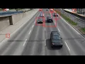 Cars Detection Output using opencv Python for my github