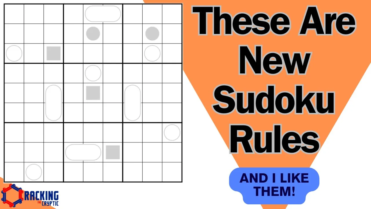 These are new sudoku rules.  And I LIKE them!