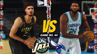 JAZZ HORNETS GAME NO 44 SEASON 2 2ksflseason2 