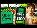 Uber Eats Promo Code 2026 NEW 100 Uber Eats Discount Codes for EVERYONE