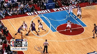 Why No One Could Score on the 04 Pistons Thinking Basketball
