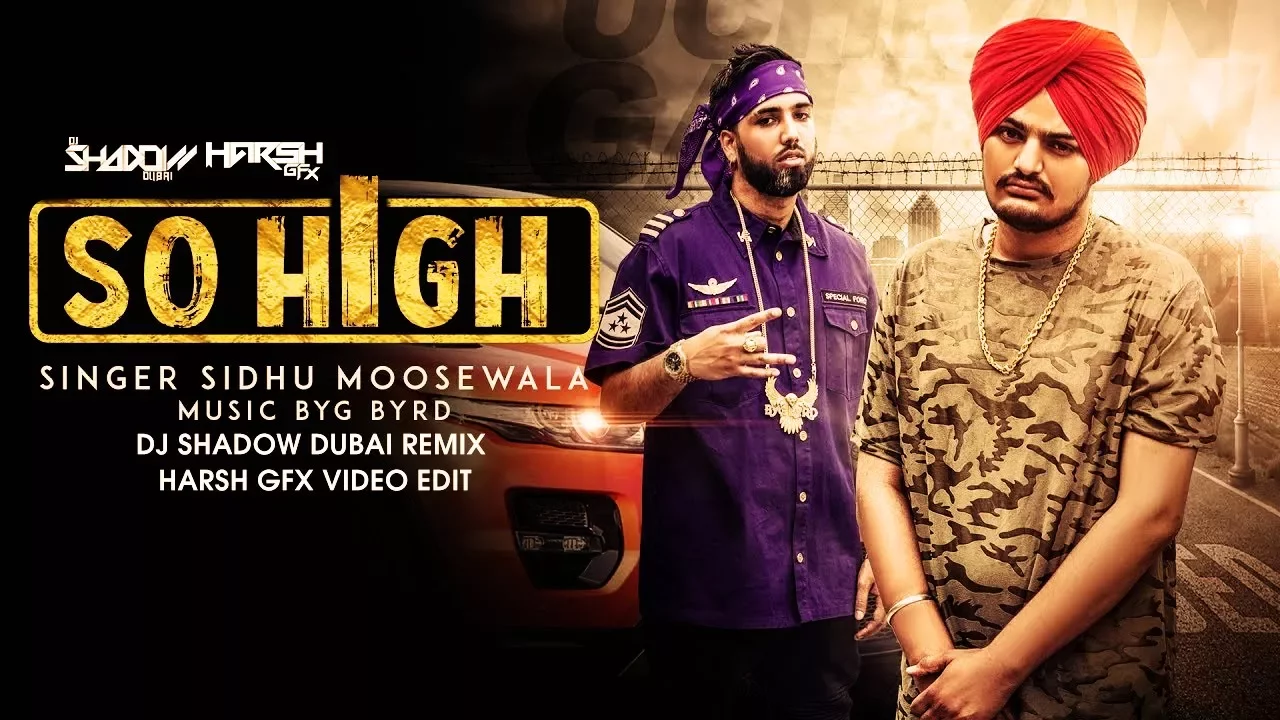 So High | DJ Shadow Dubai | Remix | Sidhu Moose Wala ft. BYG BYRD