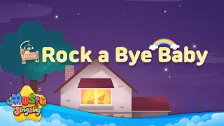 rock a bye baby english song for kids nursery rhymes