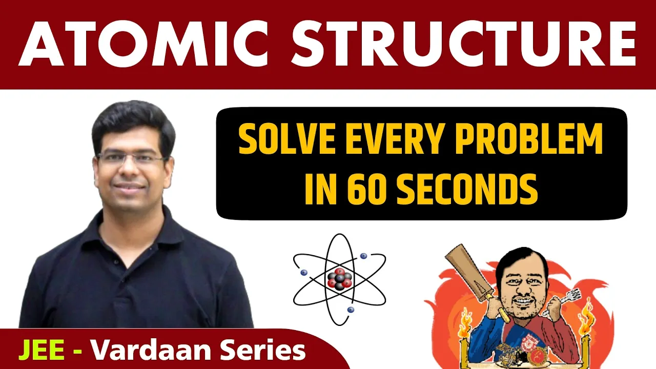 Atoms | Atomic Structure | Modern Physics | Bohr's Model | Class 12 | JEE Mains | Vardaan Series