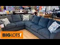 BIG LOTS SHOP WITH ME SOFAS COUCHES ARMCHAIRS KITCHEN DINING TABLES SHOPPING STORE WALK THROUGH