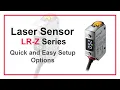 Lagu Multifunctionele lasersensor | KEYENCE LR-Z serie