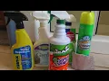 Clean Shower Caulk Lines w/ Bleach and Cut Up  Sponges