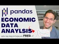 Economic Data Analysis Project with Python Pandas - Data scraping cleaning and exploration