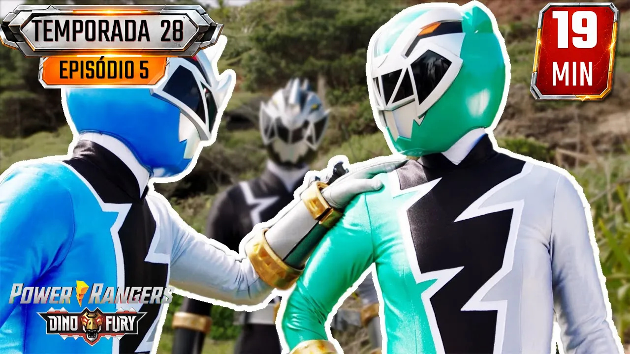 Postura Vencedora ???? E05 ???? Power Rangers Dino Fury ⚡ Power Rangers para Crianças