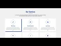 Responsive Our Services Section using HTML CSS