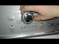 How to enter Diagnostic Test Mode on Whirlpool Cabrio Washing Machine DIY