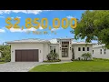 Tour a 2 8 Million New Construction Home in Naples Park Naples FL Empty House Tour