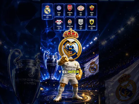 ¿Contra quienes jugarán los GIGANTES DE EUROPA en la CHAMPIONS LEAGUE?