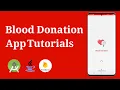 Blood donation app in Android Studio - Create splash screen in java