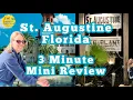 St Augustine Florida Travel Vlog 3 Minute Mini Review Embassy Suites St Augustine Oceanfront