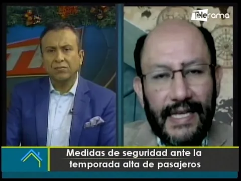 Medidas de seguridad ante la temporada alta de pasajeros