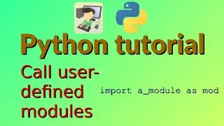 Call user-defined modules - Python project for beginners 21