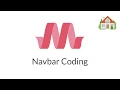 Coding - Navbar in MaterializeCSS in Hindi