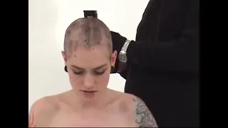 beautiful actress forced head shave 