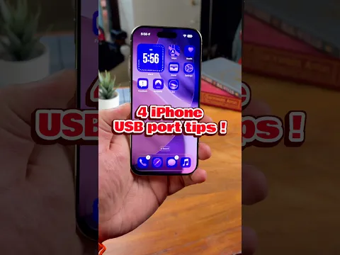 iPhone USB tips and tricks that you should know #tips #tricks #iphone #igyaan #fyp
