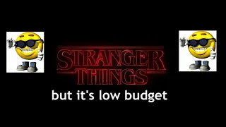 Stranger Things Scene Where Mike Falls Off A Cliff But It S Low Budget 