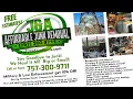 J A AFFORDABLE JUNK REMOVAL We Haul It All Free Estimates 757-300-9711 Portsmouth VA