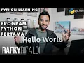 Python Tutorial - Setup and First Python Program Bahasa