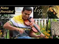 Download Lagu Tere Liye | तेरे लिए | Veer Zaara | Violin Cover | Carnatic Hindusthani Notes in Description