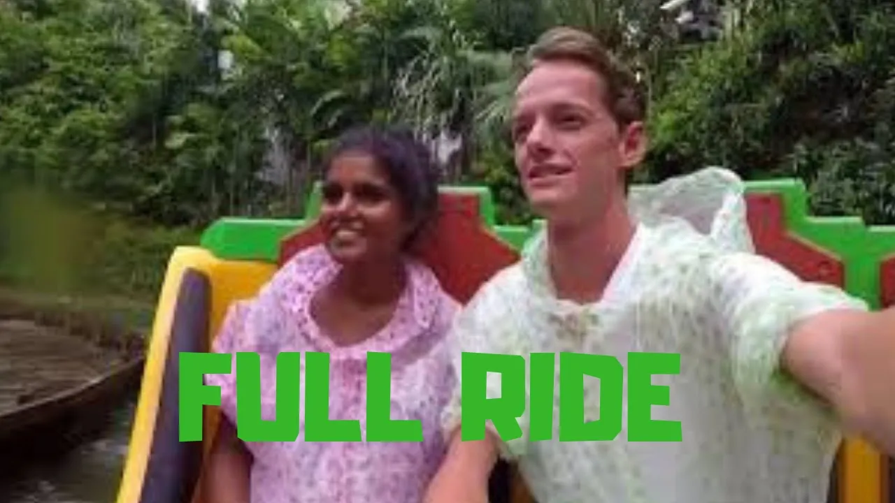Jurassic park Rapids adventure, Universal Studios Singapore - FULL RIDE