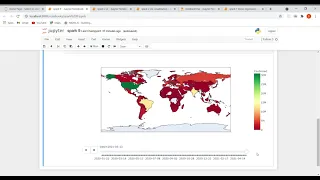 Data visualisation observing covid statics with choropleth maps using python