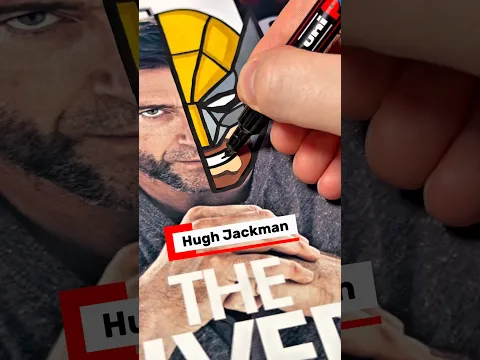 Drawing Hugh Jackman🙂[Marvel’s Wolverine] #drawing #art #wolverine #hughjackman #marvelswolverine