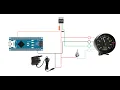 Autometer Autogage 2300 Tachometer using Arduino in Simhub