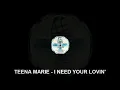 R.I.P. Teena Marie - I Need Your Lovin'