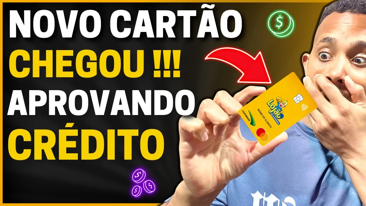 ????LANÇAMENTO! CARTÃO LOJÃO MASTERCARD | LIBERANDO CRÉDITO PEÇA JÁ O SEU - Rei Dos Cartões