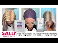 sally s quick white bleach wella T18 toner