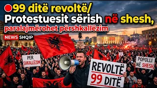 🔴99 ditë revoltë/ Protestuesit sërish në shesh, paralajmërohet përshkallëzim