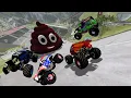 Download Lagu Monster Jam | Monster Trucks | High Speed Monster Jam Crashes, Freestyle, \u0026 Racing #45