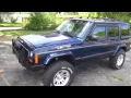 2001 JEEP CHEROKEE SPORT start up walk around and review