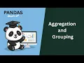 Aggregation and Grouping in Pandas Python Pandas Tutorial for Beginners Telugu
