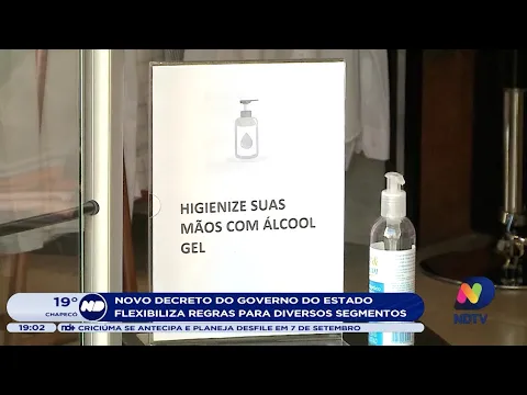 Novo decreto do governo do Estado flexibiliza regras para diversos segmentos