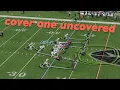Cover 1 The Most Misunderstood Coverage in Madden