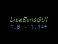 LiteBans LiteBansGUI Cross Server -