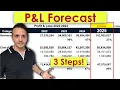 Create P L Forecast in Under 10 Minutes