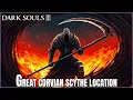 Dark Souls 3 - Great Corvian Scythe Location
